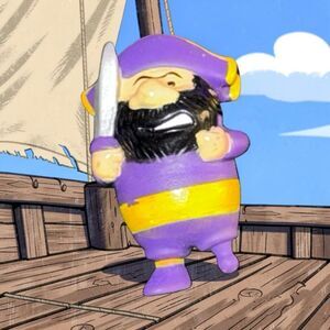 Vintage 1998 Arby's Pirate Adventures Pirate Kids Meal Toy Action Figure A49